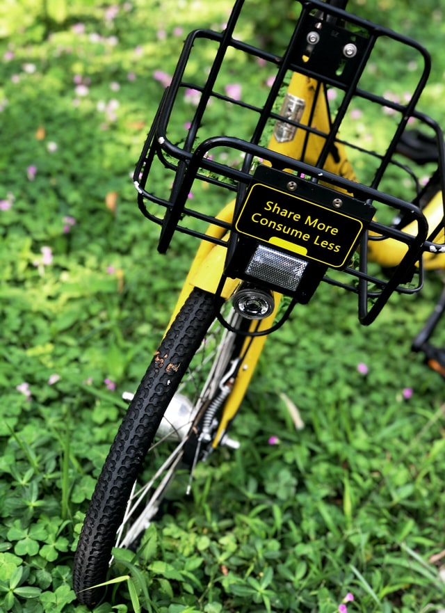 deelfiets - vélo partagé - shared bicycle